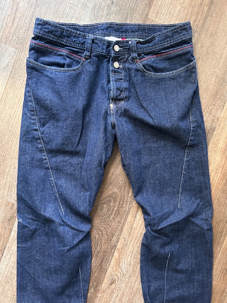 Nasty Pig One Piece Original Excellent Dark Denim Slim Twisted Leg Jeans 34 33 — image 2 of 8